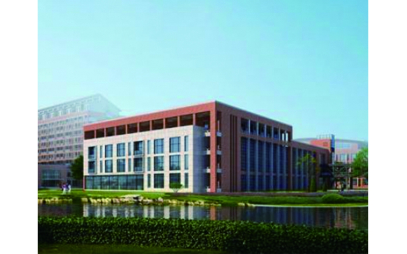 工業(yè)學校餐廳外觀效果圖